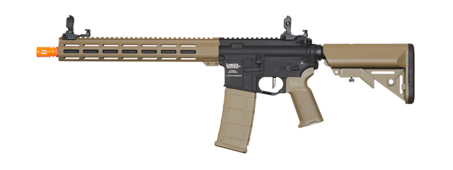 Lancer Tactical Viking 13" M-LOK Proline Series M4 Airsoft Rifle w/ Crane Stock (Color: Two-Tone)