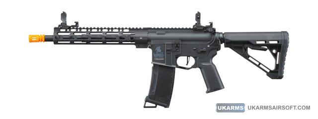 Lancer Tactical Gen 3 M-LOK 10" Airsoft M4 AEG with Delta Stock (Color: Black)