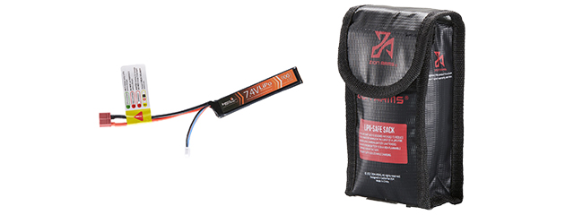 Lancer Tactical 7.4v 900mAh 15C Lipo Battery (Deans Connector)