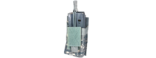 NcStar Vism Molle M4/M16 Single Rifle Magazine Pouch (Color: Digital Camo)