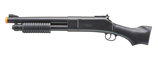 UK Arms Pump Action Polymer Spring Shotgun (Color: Black)