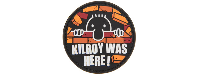 "Kilroy Was Here" PVC Patch