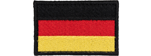 Embroidered German Flag Patch (Full Colors)