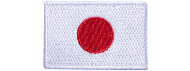 Embroidered Japan Flag Patch