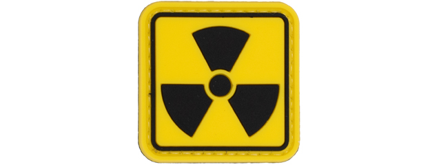 Square Radioactive PVC Patch