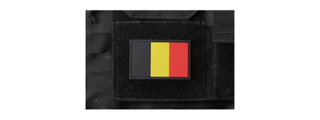 Belgium Flag PVC Morale Patch