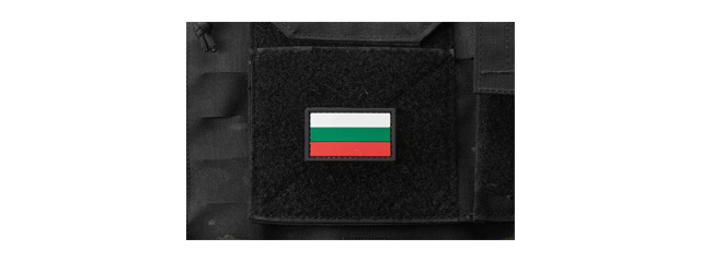 Small Bulgaria Flag PVC Morale Patch