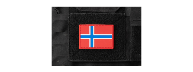 Norway Flag PVC Morale Patch