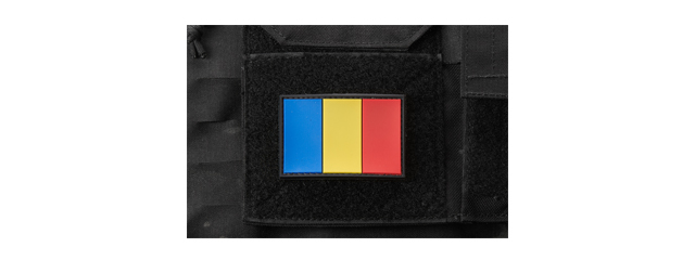 Romanian Flag PVC Morale Patch