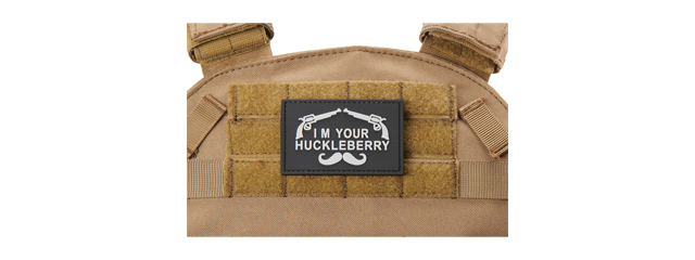 "I'm Your Huckleberry" PVC Morale Patch