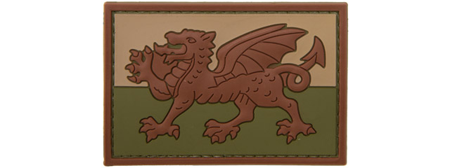 Welsh Dragon PVC Patch