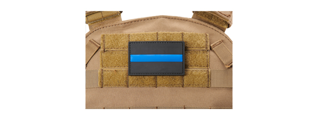 Thin Blue Line PVC Morale Patch