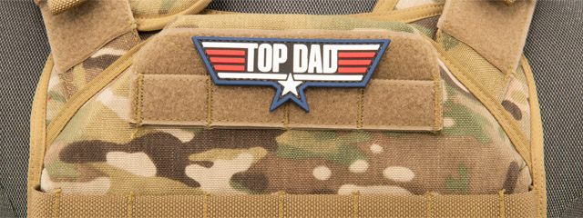 Top Dad PVC Patch