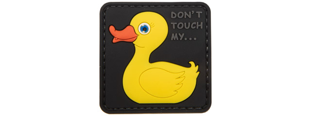 Tactical Rubber Duck PVC Patch (Color: Yellow)