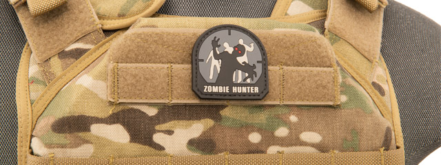 Small Zombie Hunter PVC Patch