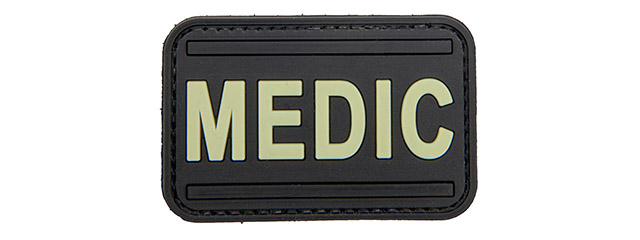 Glow in the Dark "Medic" PVC Patch