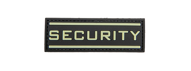Glow in the Dark Security PVC Patch