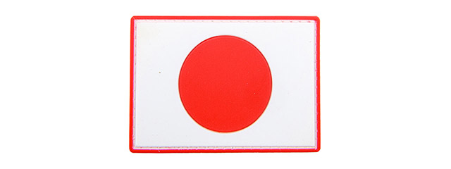 Japan Flag PVC Patch