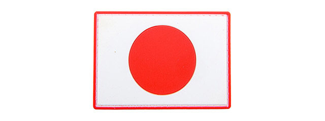 Japan Flag PVC Patch