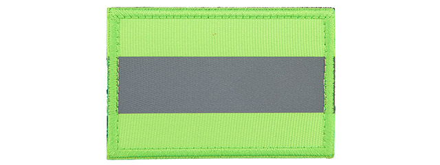 Reflective Yellow Background Patch (Color: Yellow)