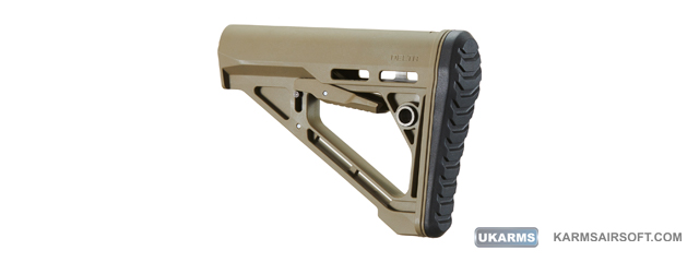 Ranger Armory Delta Style Stock for M4/M16 Airsoft AEG Rifles (Color: Tan)
