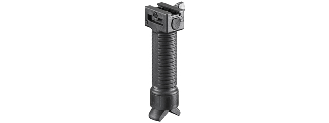 Sentinel Gears Tactical Bipod Fore Grip w/ Hole (Color: Black)