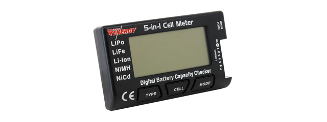 Tenergy 5-in-1 Intelligent Digital Cell Meter
