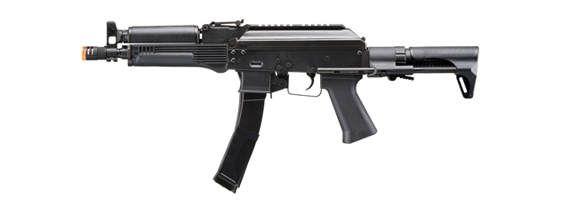 LCT 9mm PP-19 PDW AK Airsoft Electric Blowback Rifle w/ Polymer Handguard (Color: Black)