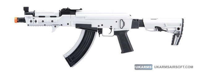 Tokyo Marui AK Storm Next Generation Recoil Shock Airsoft AEG Rifle (Color: White Storm)