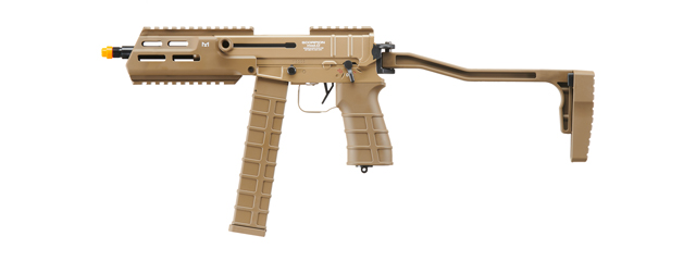 Tokyo Marui Scorpion Mod D Airsoft Electric Sub Machine Gun (Color: Flat Dark Earth)