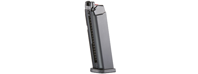 WE-Tech Galaxy MOS 25 Round Metal Green Gas Airsoft Magazine (Color: Black)