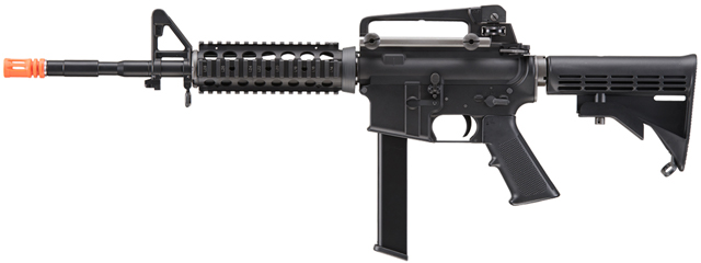 WE-Tech M4 RIS PCC Gas Blowback Airsoft Rifle (Color: Black)