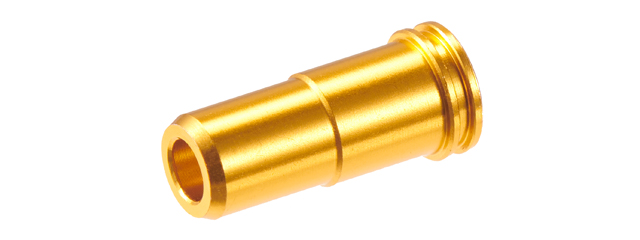 Lancer Tactical 19.7mm CNC Machined Aluminum Air Nozzle For Airsoft AEGs (Color: Gold)