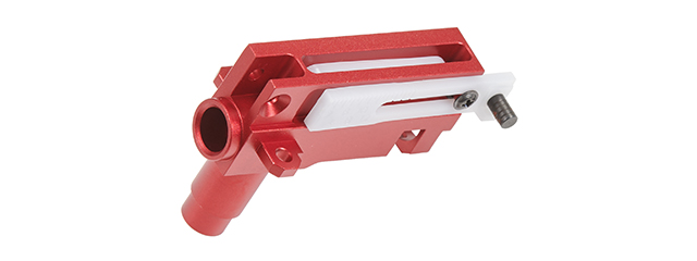 Lancer Tactical CNC Machined Aluminum Hop-Up Unit for AK Series Airsoft AEGs (Color: Red)