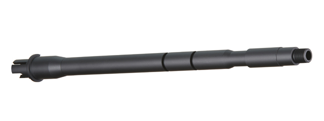 Lancer Tactical 13" One-Piece Aluminum Outer Barrel (Color: Black)