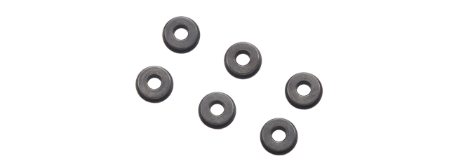 Lancer Tactical 7mm Black Steel Gearbox Bushings (Pack of 6)