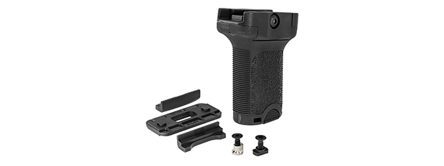 Atlas Custom Works BCM Vertical Grip for Picatinny, Keymod, & M-LOK (Black)