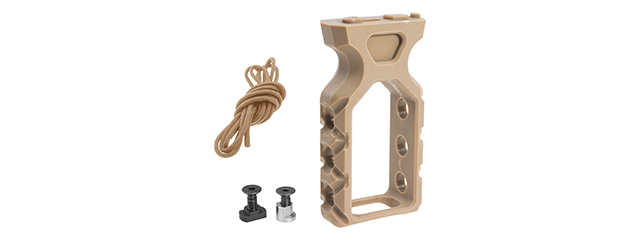 Atlas Custom Works Paracord Tactical Grip for Keymod & M-LOK (Tan)