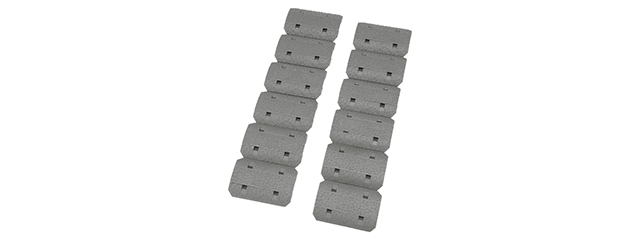 Atlas Custom Works Type 1 M-LOK Rail Cover Set (Gray)