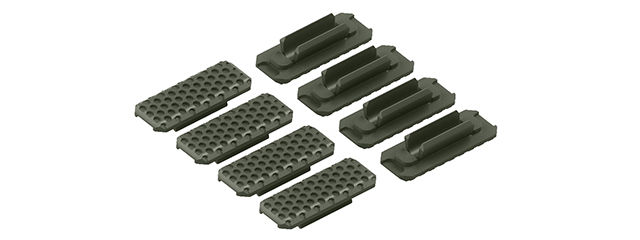 Atlas Custom Works Type 3 M-LOK Rail Cover Set (Gray)