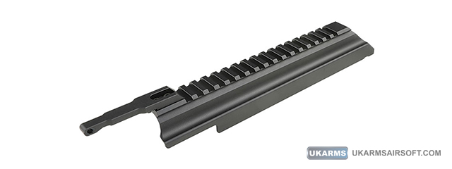 5KU AK Railed Top Cover for LCT & GHK AK Rifles (Color: Black)