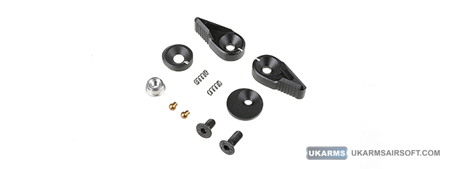 Atlas Custom Works Flip Switch Selector for Airsoft M4 Series AEGs (Color: Black) - Click Image to Close
