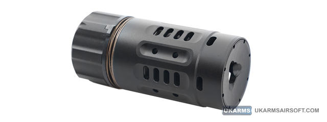 Atlas Custom Works DA Enhanced 14mm CCW Muzzle Brake (Color: Black)