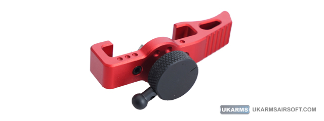 Atlas Custom Works Type 1 Selector Switch Charging Handle for Action Army AAP-01 Gas Blowback Pistols (Color: Red)