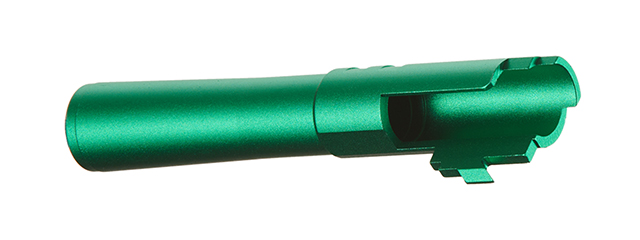 Atlas Custom Works Aluminum Outer Barrel for TM Hi-Capa 4.3 Airsoft GBB Pistols (Color: Green)