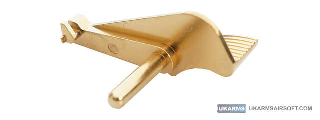 Atlas Custom Works Slide Stop with Thumb Rest for Hi-Capa GBB Airsoft Pistols (Color: Gold)