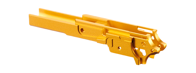 Atlas Custom Works Tokyo Marui Hi Capa GBB 3.9 Type 2 Infinity Aluminum Frame - (Gold)