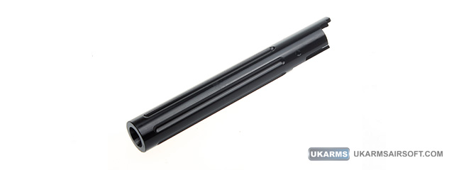 Atlas Custom Works Non-Recoiling Straight Outer Barrel for TM Hi-Capa 5.1 Airsoft Pistols (Color: Black)