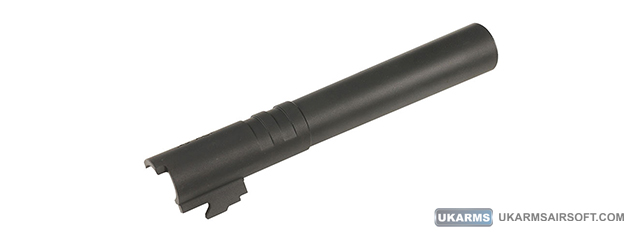 Atlas Custom Works Aluminum Outer Barrel for TM Hi-Capa 5.1 with 11mm Threads (Color: Black)