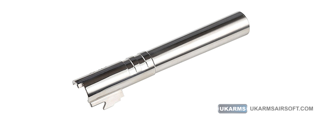 Atlas Custom Works Aluminum Outer Barrel for TM Hi-Capa 5.1 with 11mm Threads (Color: Silver)